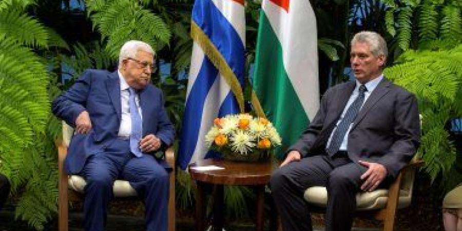 الرئيس الكوبي الجديد يؤكد لعباس تأييده إقامة دولة فلسطينية
