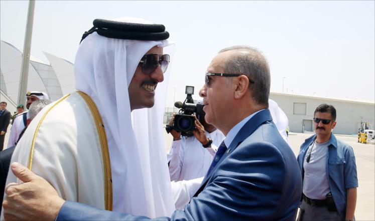 أردوغان يدافع عن قبوله هدية أمير قطر