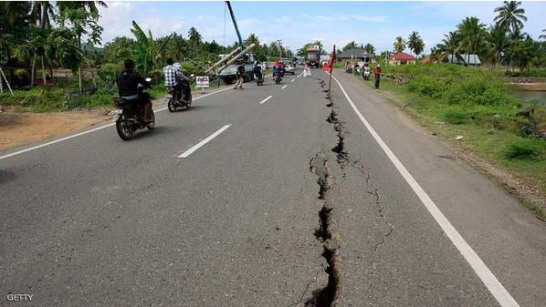 زلزال يهز جزيرة إندونيسية على عمق عشرات الأمتار