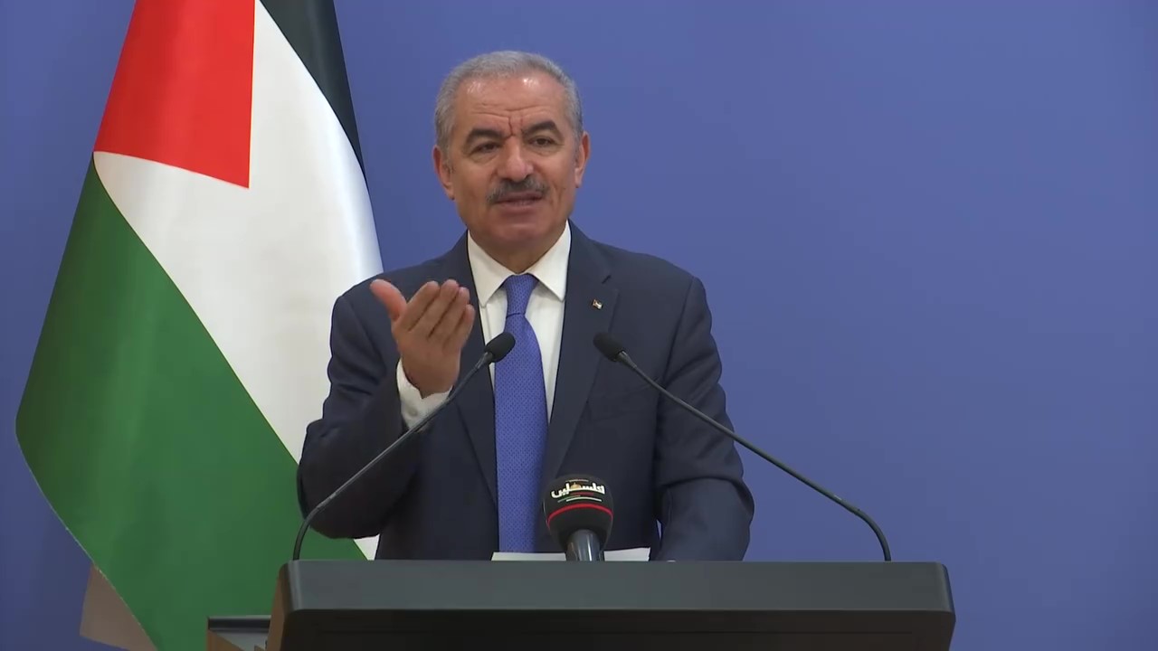 رئيس الوزراء الفلسطيني يدين الاحتلال الإسرائيلي لقتله شابا في نابلس