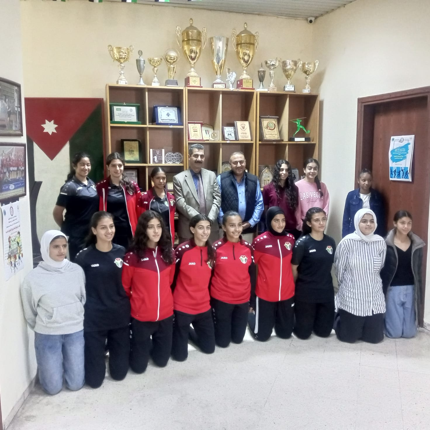 المنتخب الوطني المدرسي لسداسي كرة القدم طالبات يشارك في البطولة العربية المدرسية في مصر